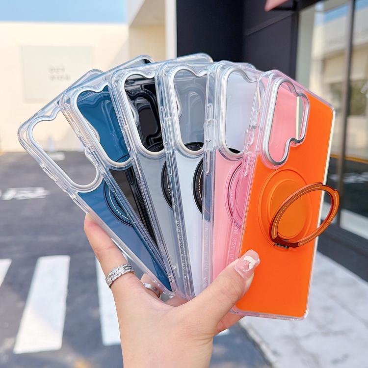 For Galaxy S25 / S24 5G Color Magnetic Ring Holder Phone Case