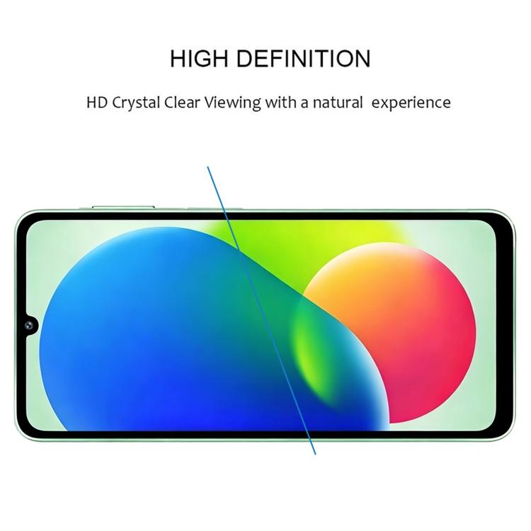 For Galaxy F07e 4G 25pcs High Aluminum Full Screen Silk Printing Tempered Glass Film