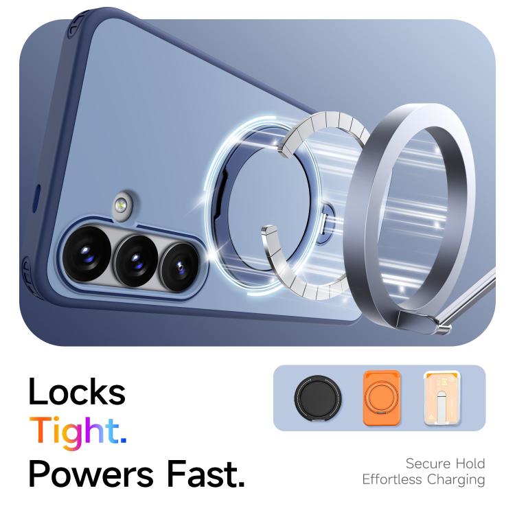 For Galaxy S26+ 5G Rotating Holder TPU + PC Magnetic Shockproof Phone Case