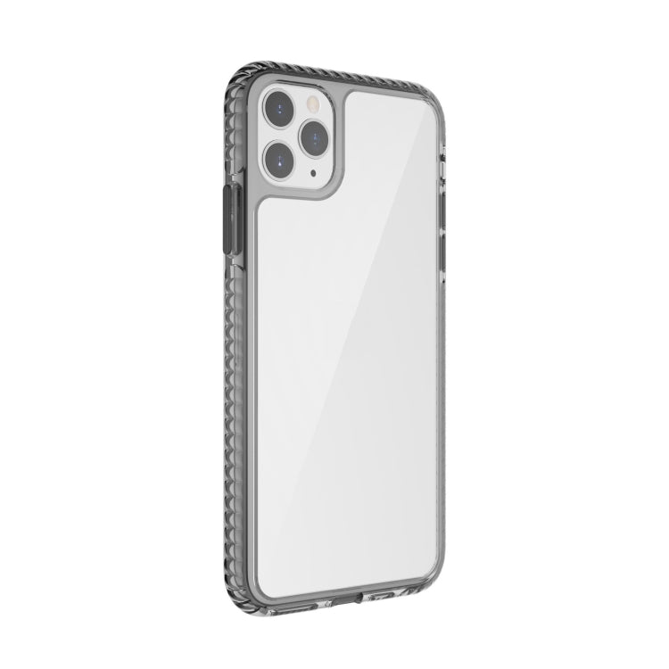For iPhone 11 Pro 2 in 1 Ultra Clear Shockproof PC+ TPU Case with Removable Color Button