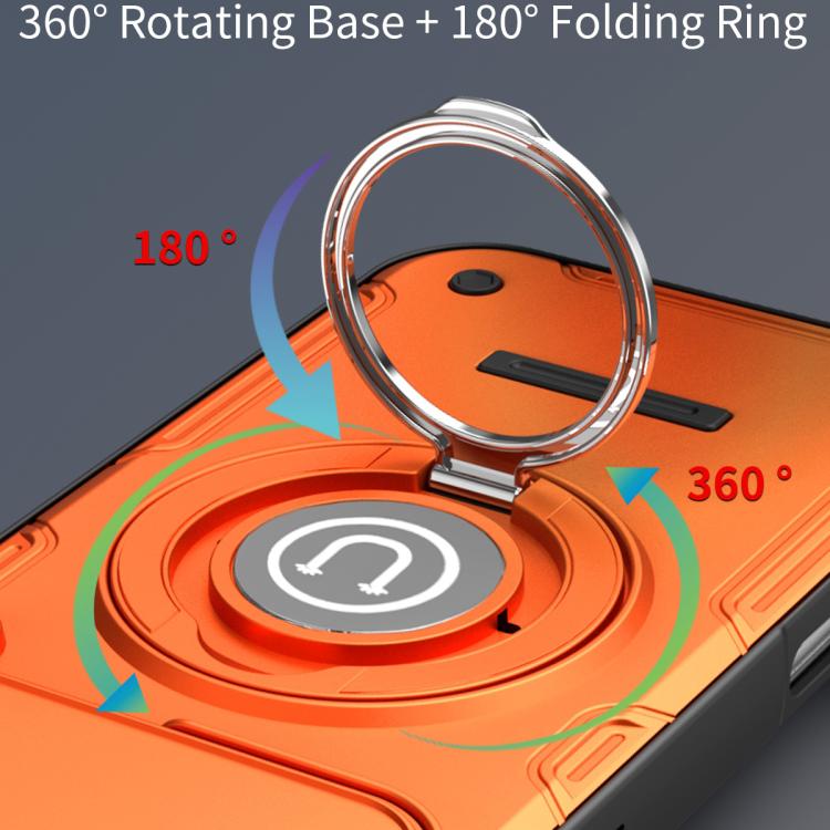 For iPhone 17 Pro Max Sliding Camshield Holder Magnetic Phone Case