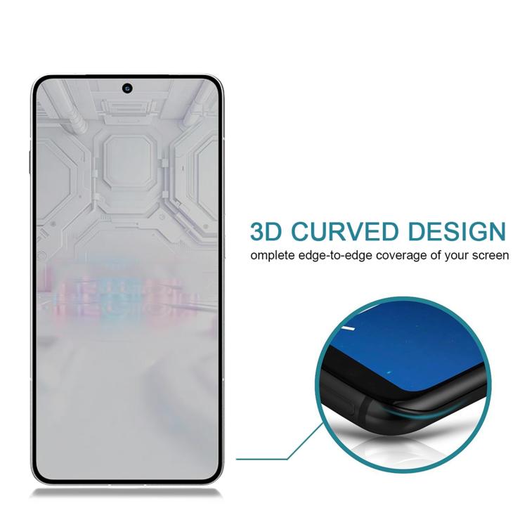 For Lenovo Legion Y70 5G 2026 Full Cover Anti-peeping Tempered Glass Film, Support Fingerprint Unlocking