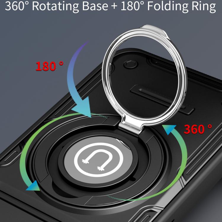 For Tecno Pova 7 Ultra 5G Sliding Camshield Holder Magnetic Phone Case