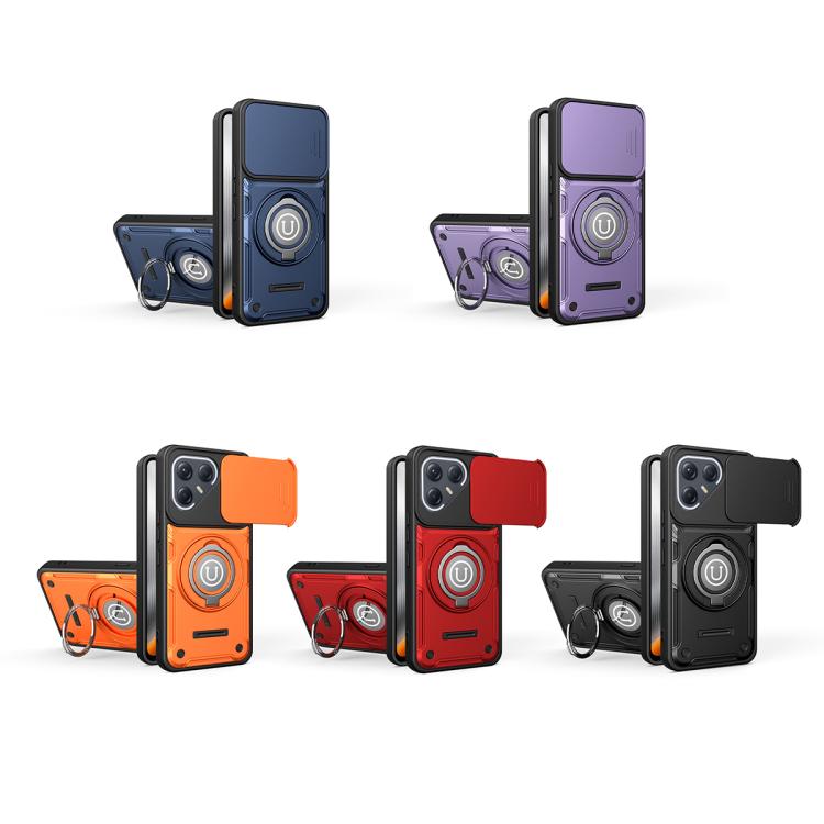 For Tecno Pova 7 Ultra 5G Sliding Camshield Holder Magnetic Phone Case