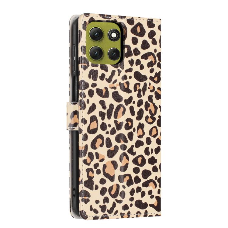 For Moto G86 5G Colorful Painting Vegan Leather Phone Case with Lanyard