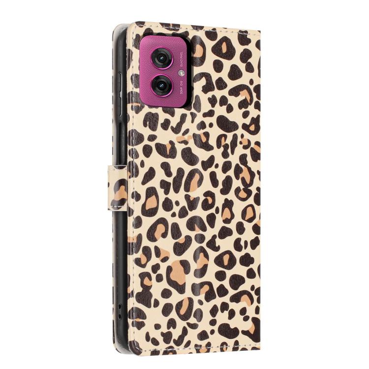 For Moto G55 Colorful Painting Vegan Leather Phone Case with Lanyard