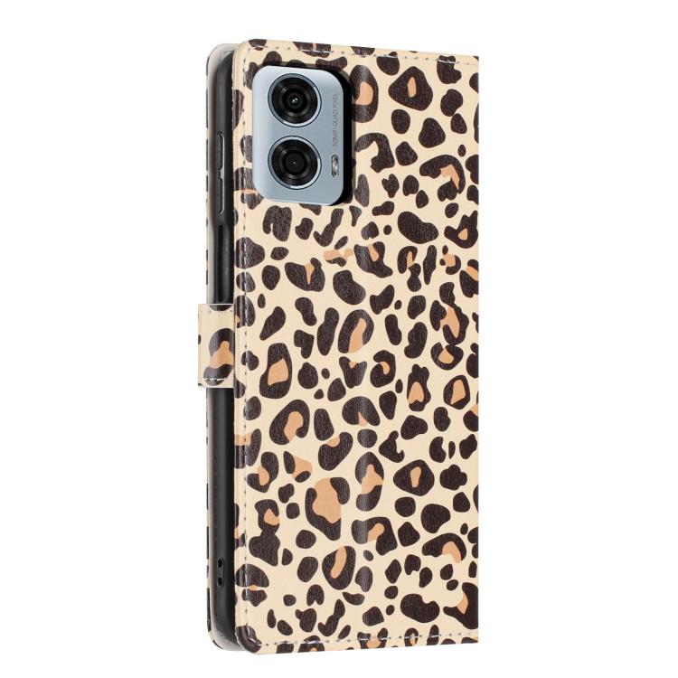 For Moto G24 Power Colorful Painting Vegan Leather Phone Case with Lanyard