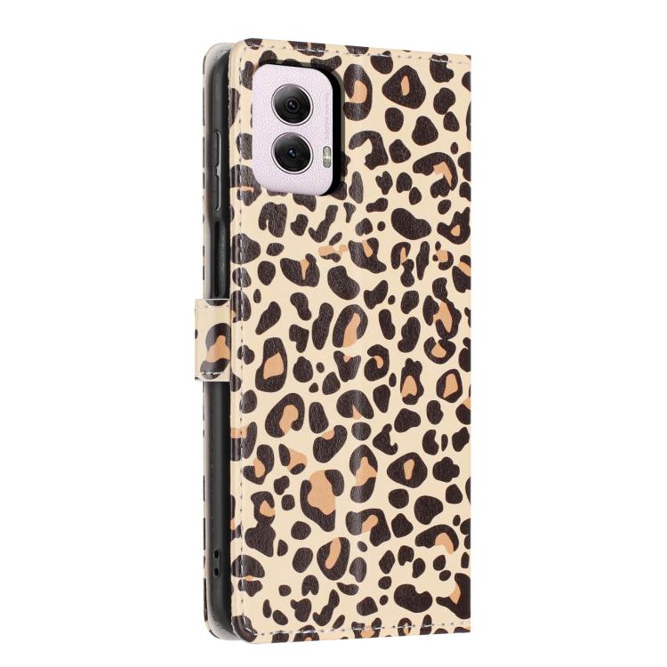 For Moto G Power 2024 Colorful Painting Vegan Leather Phone Case with Lanyard
