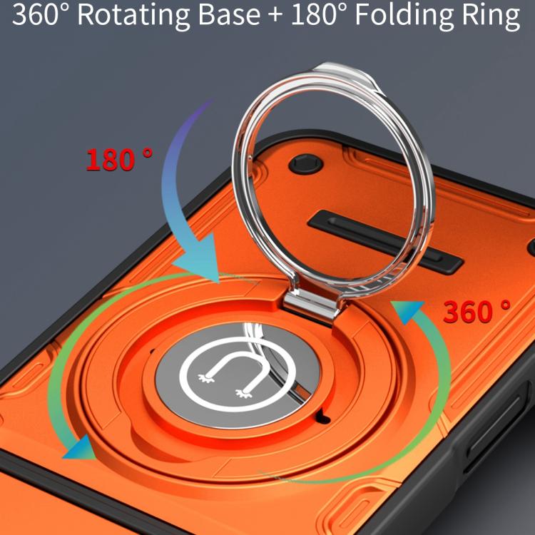 For Honor 400 Lite 5G Global Sliding Camshield Holder Magnetic Phone Case