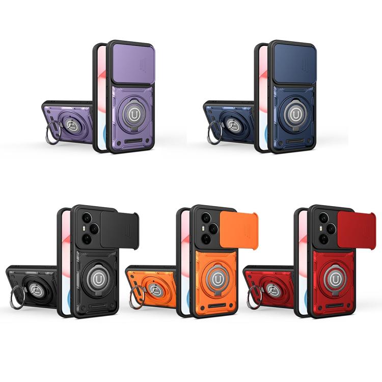 For Honor 400 Pro 5G Global 160.8mm Sliding Camshield Holder Magnetic Phone Case