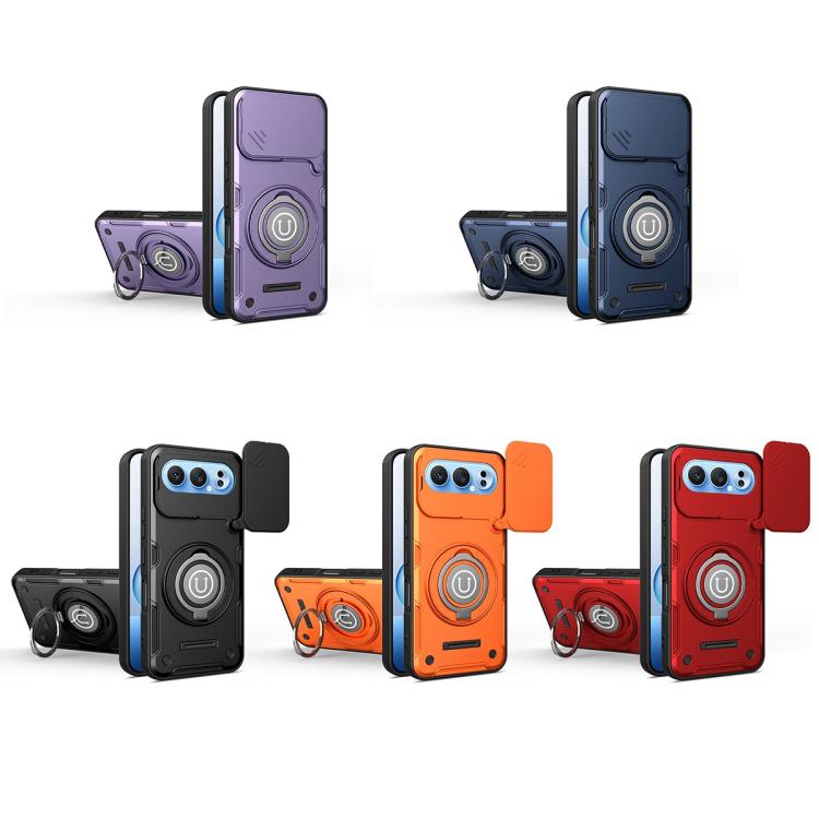 For Honor 500 / 500 Pro Global 155.8mm Sliding Camshield Holder Magnetic Phone Case