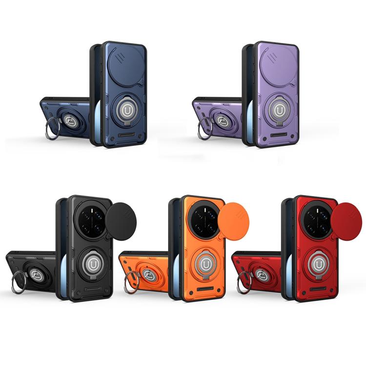 For Honor Magic7 Pro Sliding Camshield Holder Magnetic Phone Case