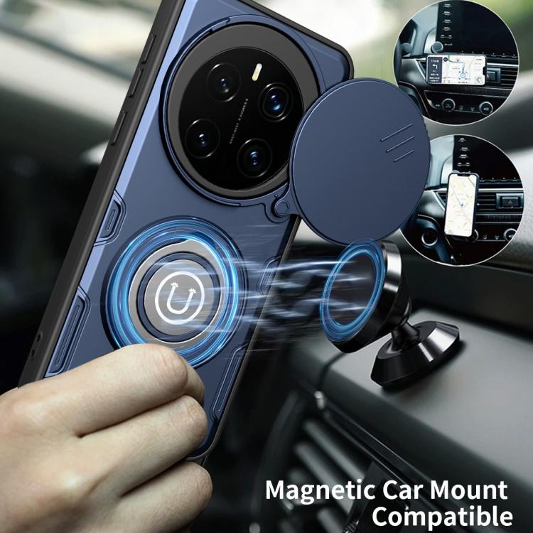 For Honor Magic7 Pro Sliding Camshield Holder Magnetic Phone Case