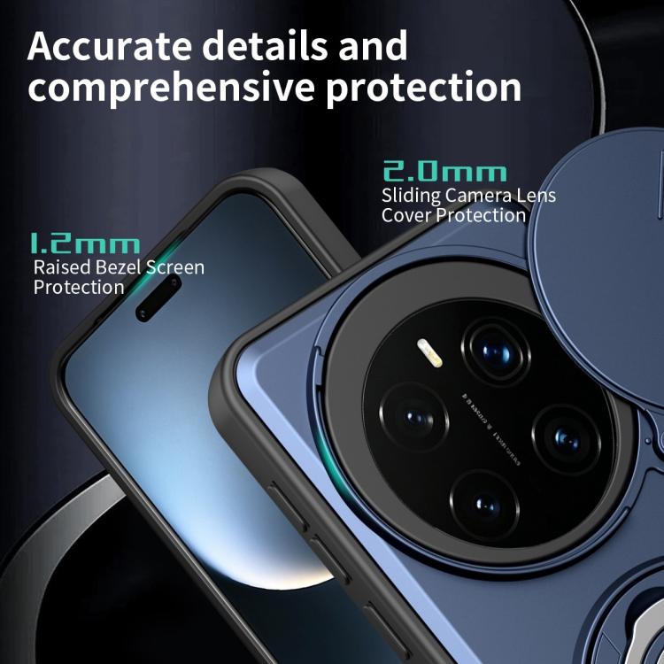 For Honor Magic7 Pro Sliding Camshield Holder Magnetic Phone Case
