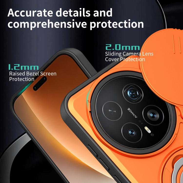 For Honor Magic8 Pro 5G Sliding Camshield Holder Magnetic Phone Case