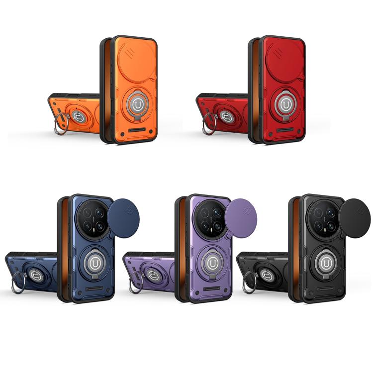 For Honor Magic8 Pro 5G Sliding Camshield Holder Magnetic Phone Case