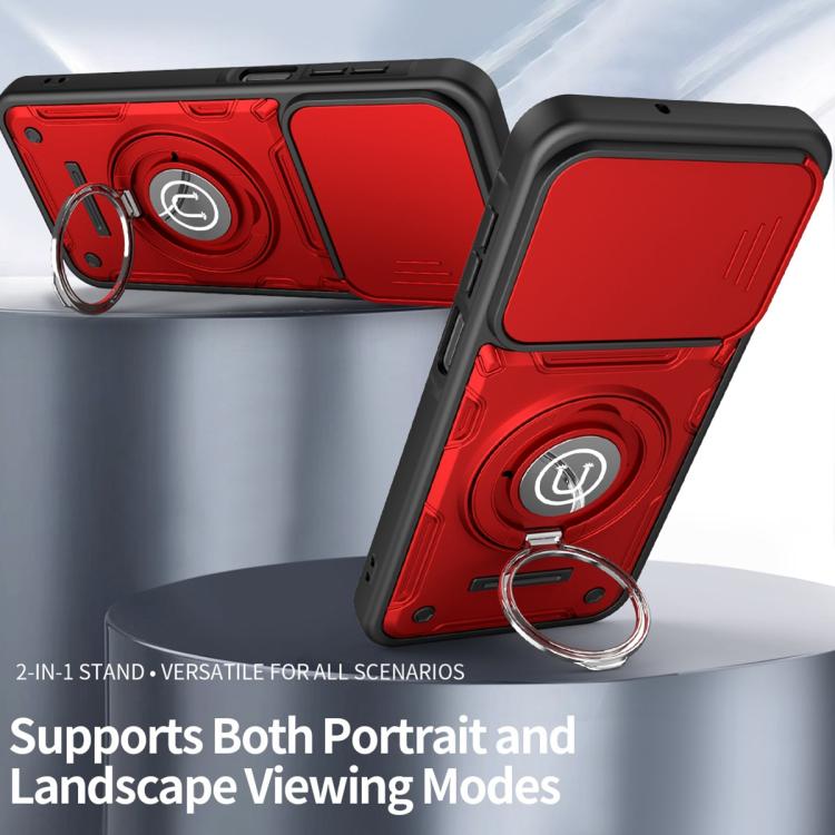 For Galaxy A26 5G / A17 5G Sliding Camshield Holder Magnetic Phone Case