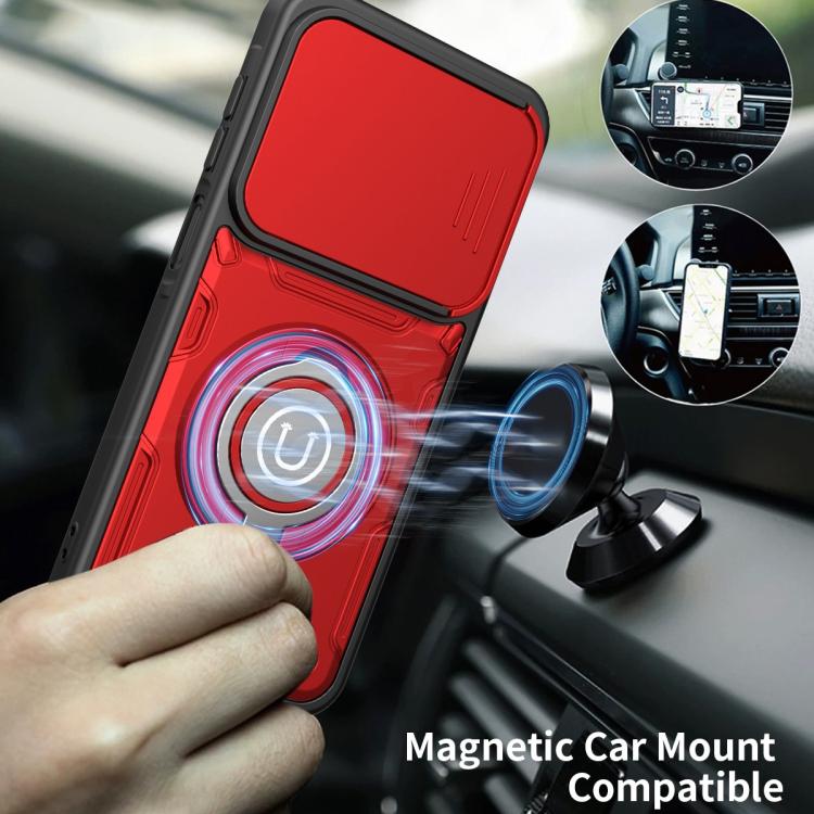 For Galaxy A26 5G / A17 5G Sliding Camshield Holder Magnetic Phone Case
