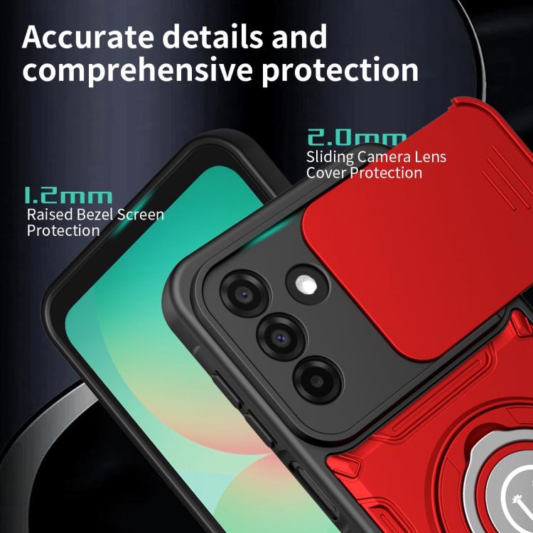 For Galaxy A26 5G / A17 5G Sliding Camshield Holder Magnetic Phone Case