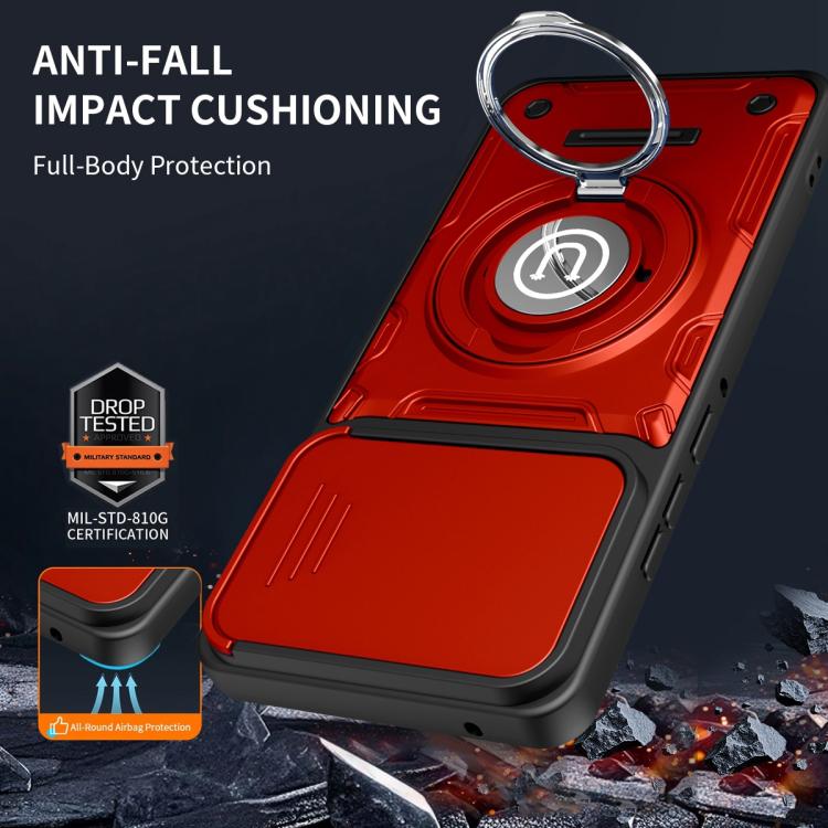 For Motorola Edge 70 5G Sliding Camshield Holder Magnetic Phone Case