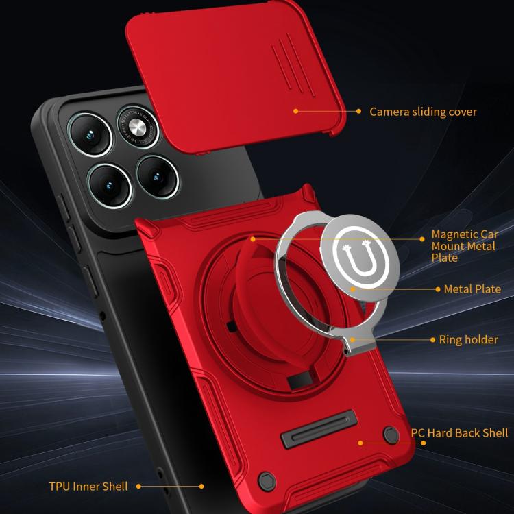 For Motorola Edge 70 5G Sliding Camshield Holder Magnetic Phone Case