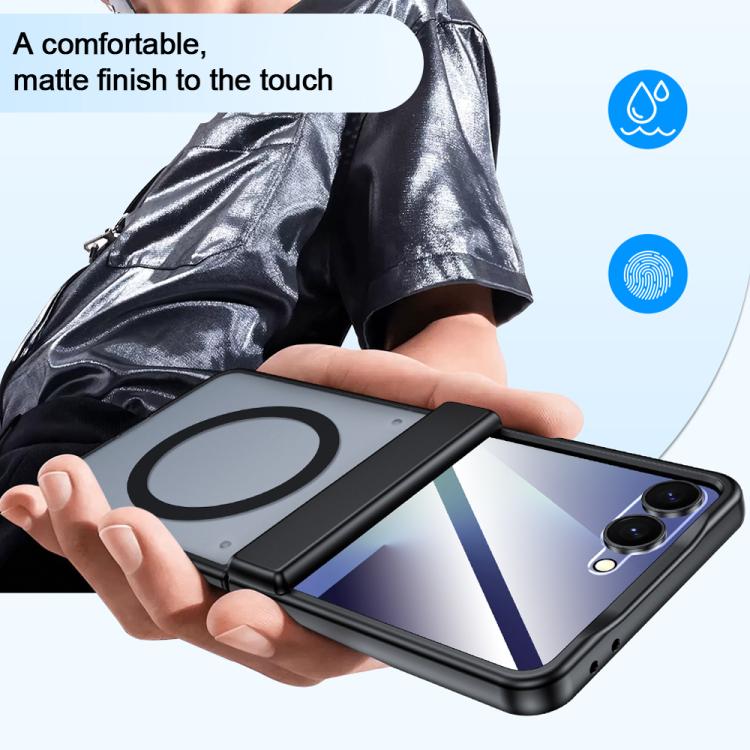 For Galaxy Z Flip7 5G Integrated Matte Skin Feel Magnetic Phone Case