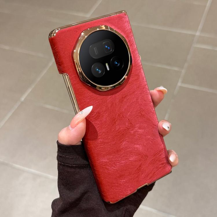 For Honor Magic V5 Niche Velvet Horse Pattern Shockproof Phone Case