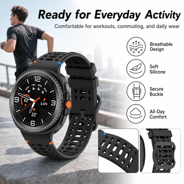 For Galaxy Watch8 / 8 Classic 5 Pack xDfind Ladder Buckle Silicone Watch Band