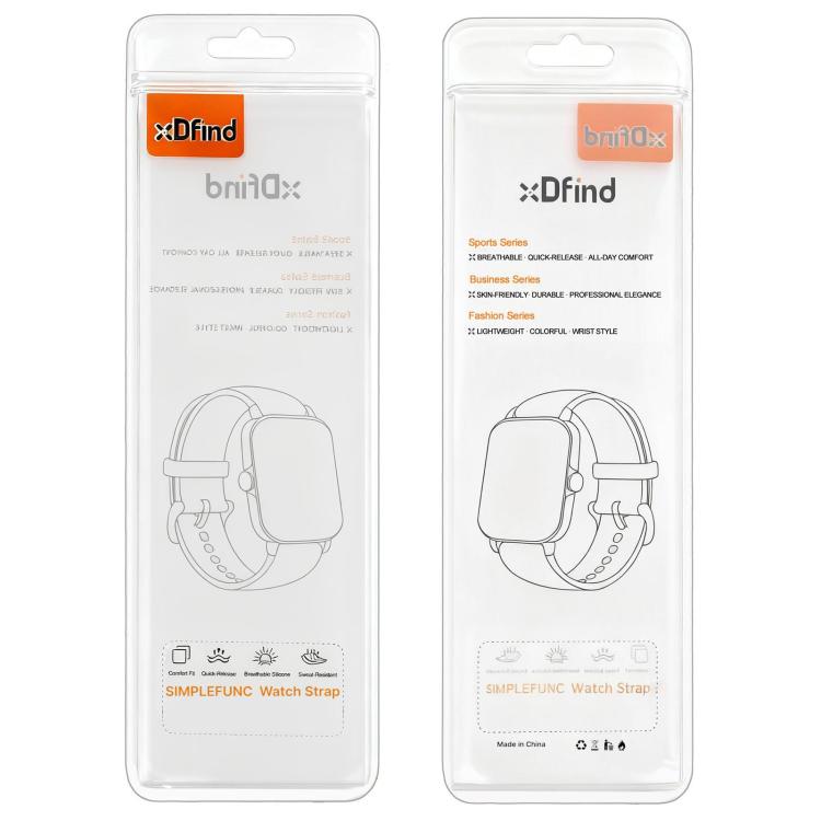 For Galaxy Watch8 / 8 Classic 5 Pack xDfind Woven Nylon Hook And Loop Fastener Watch Band