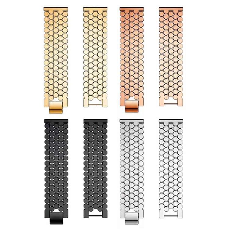 For Galaxy Watch8 / 8 Classic 4 Pack xDfind Fish Scale Texture Metal Watch Band