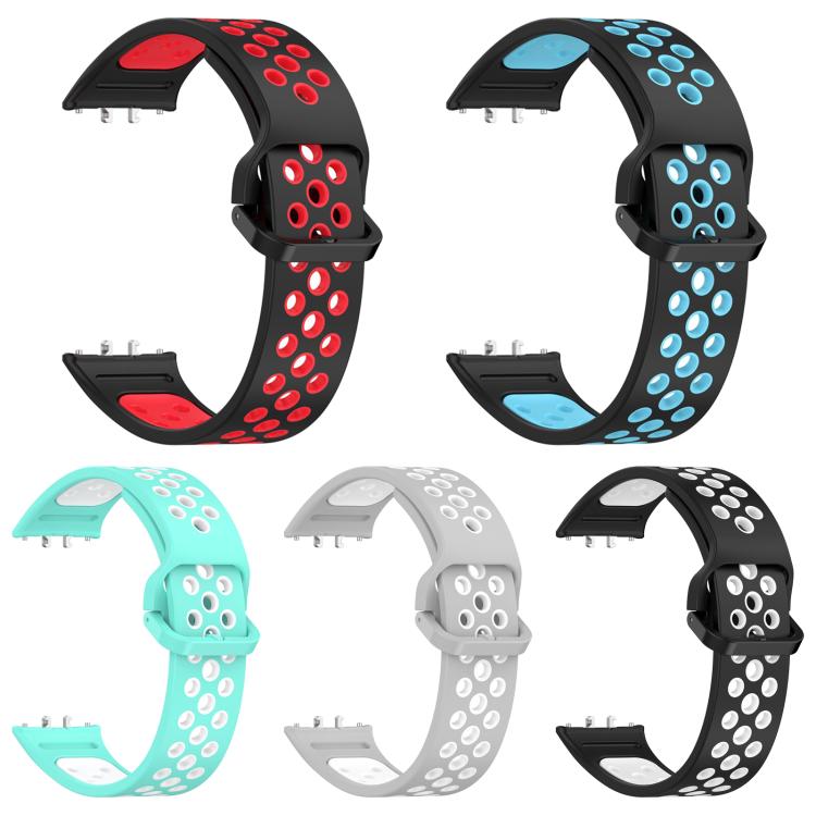 For Galaxy Fit3 5 Pack xDfind Two Color Silicone Breathable Watch Band