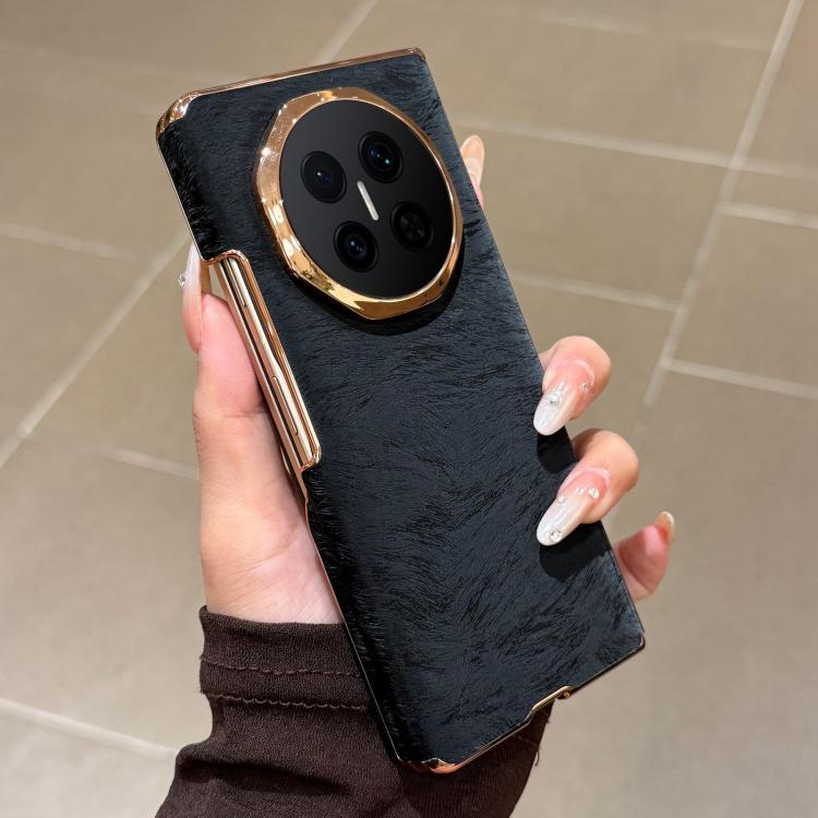 For Huawei Mate X7 Niche Velvet Horse Pattern Shockproof Phone Case
