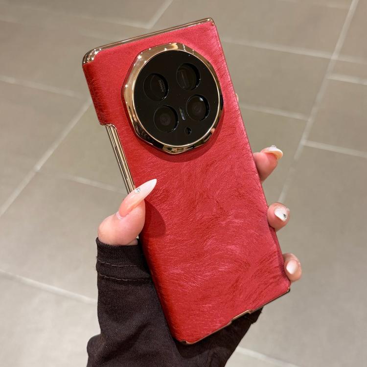 For Huawei Mate X5 Niche Velvet Horse Pattern Shockproof Phone Case