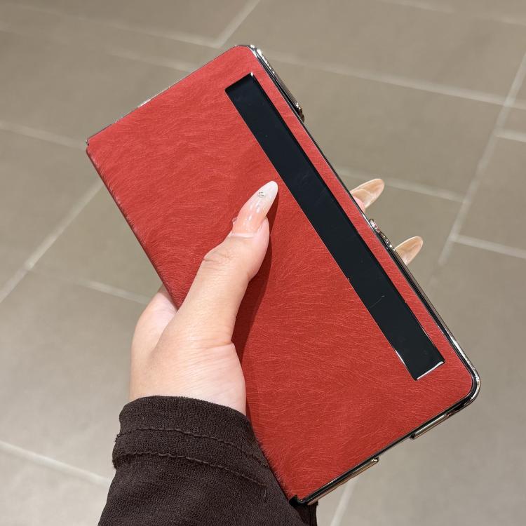 For Huawei Mate X7 Niche Velvet Horse Pattern Shockproof Phone Case