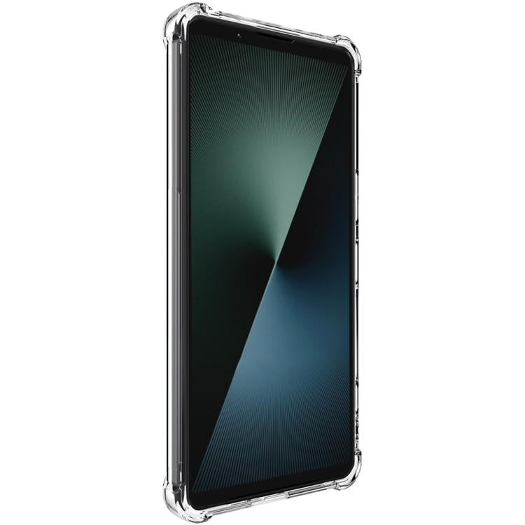 For Sony Xperia 1 VIII imak Shockproof Airbag TPU Phone Case - Transparent