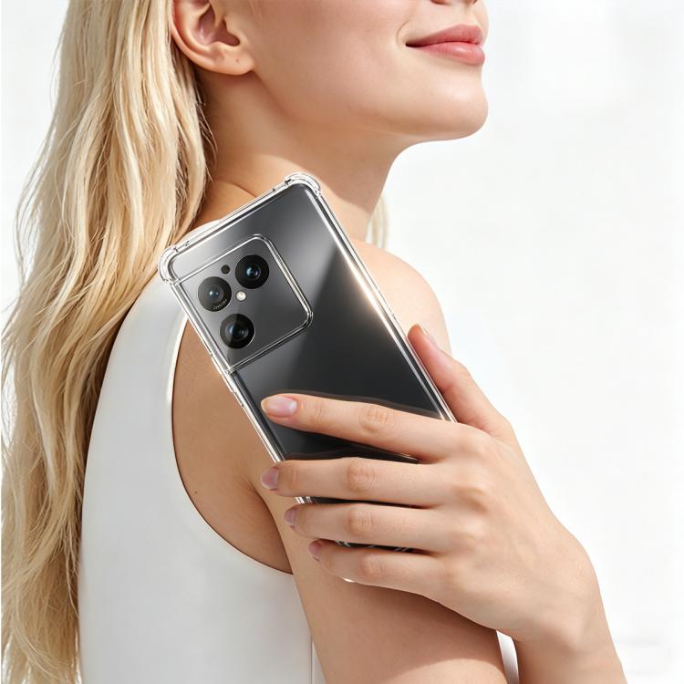 For Sony Xperia 1 VIII imak Shockproof Airbag TPU Phone Case - Transparent