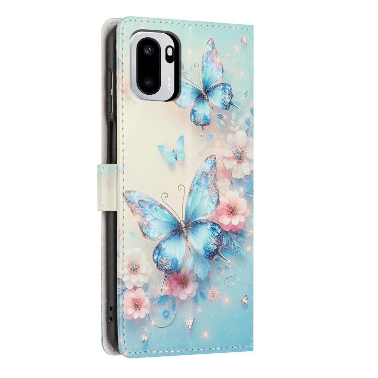 For One Plus Ace6 Colorful Painting Vegan Leather Phone Case with Lanyard
