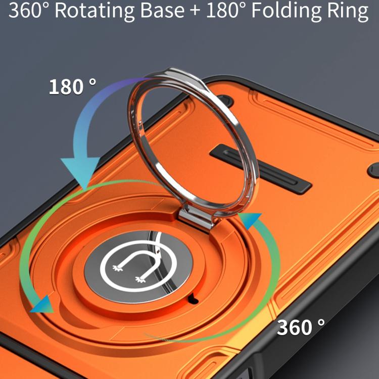 For Redmi 13 4G Global / 5G Global Sliding Camshield Holder Magnetic Phone Case