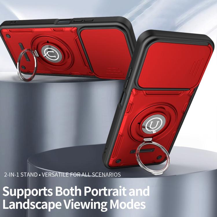 For Redmi 15C 5G / 4G Global 171mm Sliding Camshield Holder Magnetic Phone Case