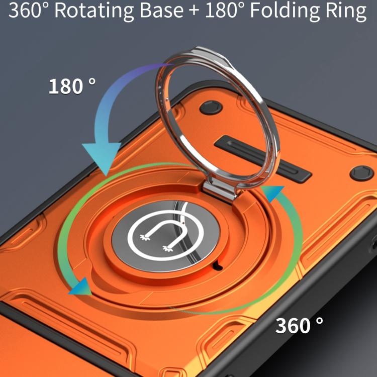 For Redmi Note 14 5G / 4G 164.84mm Sliding Camshield Holder Magnetic Phone Case