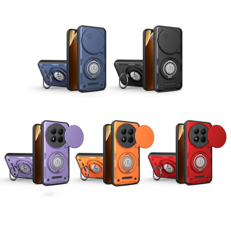 For Redmi Note 15 4G Global 164mm Sliding Camshield Holder Magnetic Phone Case