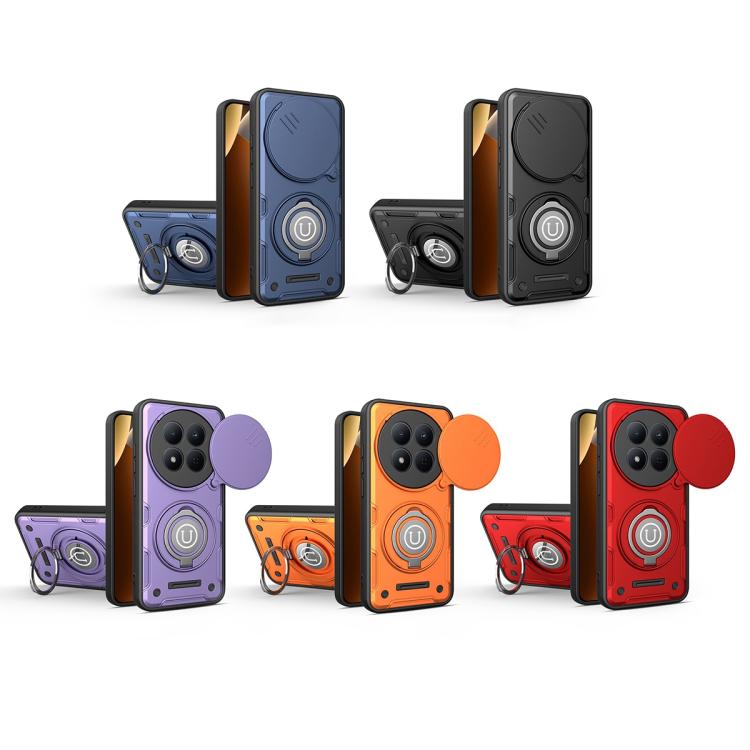 For Redmi Note 15 Pro+ 5G Global 163.3mm Sliding Camshield Holder Magnetic Phone Case