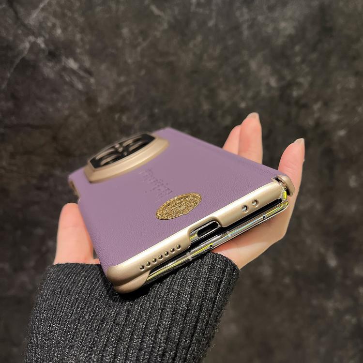 For Huawei Mate X6 Yellow Jambhala Dual Middle Axis Supercar Pattern Phone Case