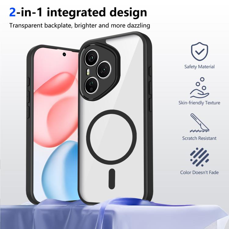 For Honor 400 Pro Global 160.8mm Matte PC Skin-feel Magnetic Shockproof Phone Case