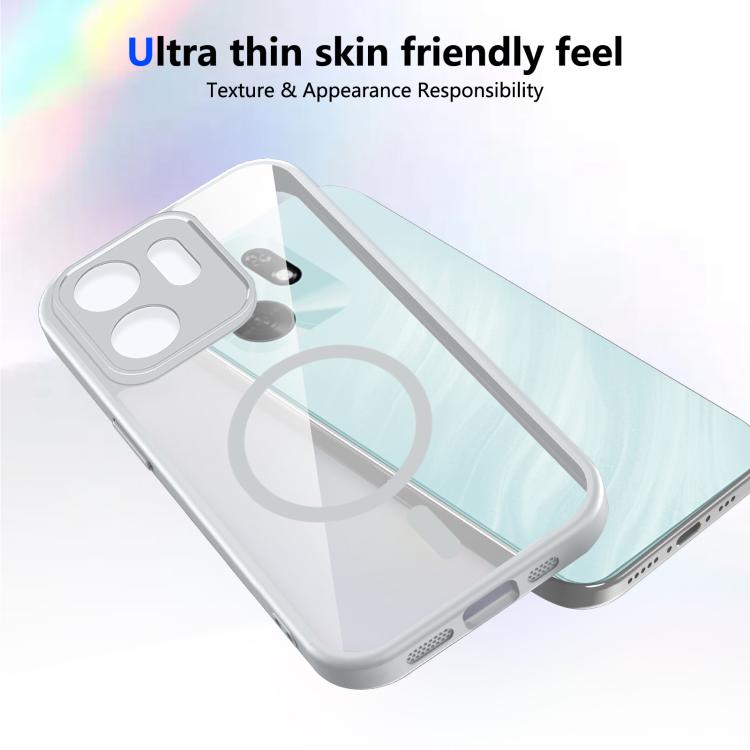 For Honor X6d 5G Matte PC Skin-feel Magnetic Shockproof Phone Case