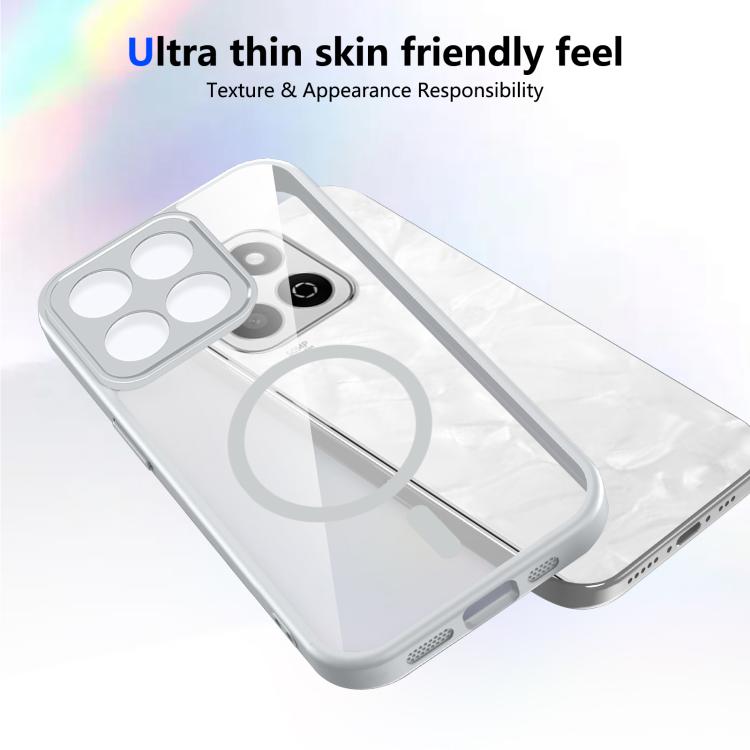 For Honor X7c 5G / 4G Matte PC Skin-feel Magnetic Shockproof Phone Case