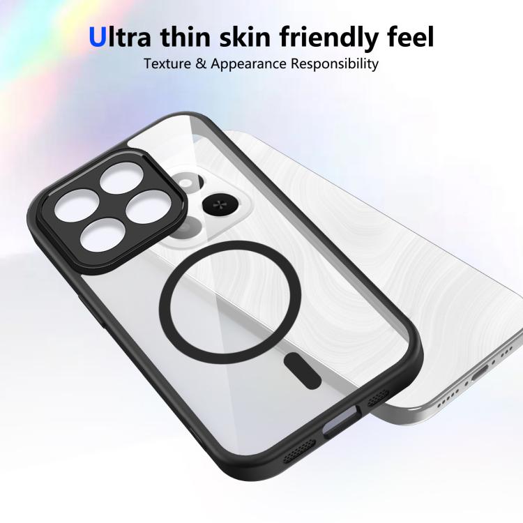 For Honor X8c 4G Matte PC Skin-feel Magnetic Shockproof Phone Case