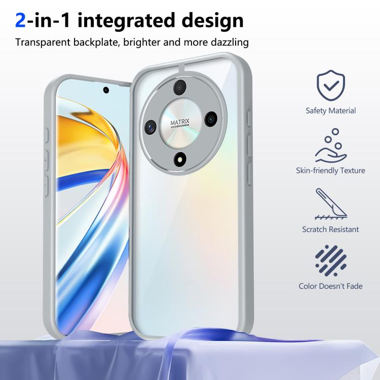 For Honor X9d / X70 5G Matte PC Skin-feel Magnetic Shockproof Phone Case