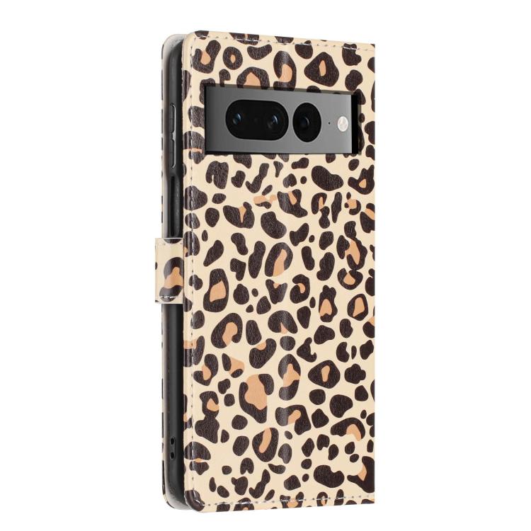 For Google Pixel 7 Pro 5G Colorful Painting Vegan Leather Phone Case with Lanyard