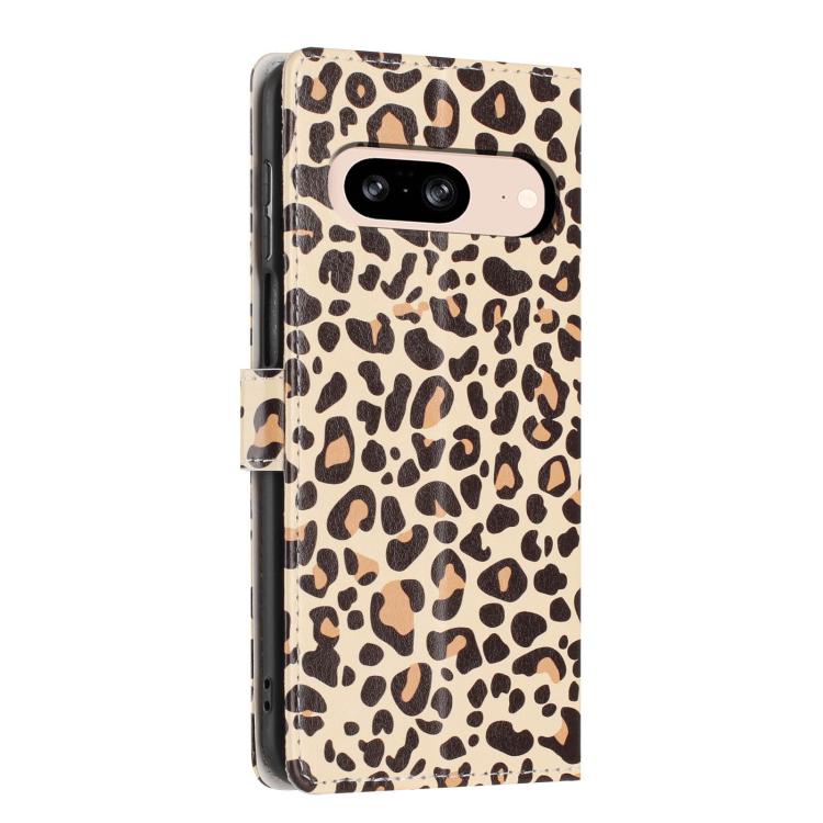 For Google Pixel 8 Colorful Painting Vegan Leather Phone Case with Lanyard
